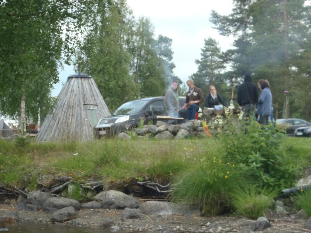 Saiva Camping & Stugby Vilhelmina Exterior foto
